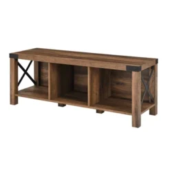 Sophie Rustic Industrial X Frame Entry Bench With 3 Cubbies - Saracina Home 23 Sophie Rustic Industrial X Frame Entry Bench With 3 Cubbies - Saracina Home -Saracina Home GUEST 00c50f14 1403 478c ac19 b603933d6c1a