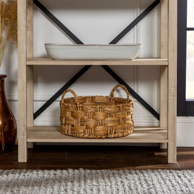 64" Sophie Industrial X Frame Bookshelf - Saracina Home 5 64" Sophie Industrial X Frame Bookshelf - Saracina Home - Image 5