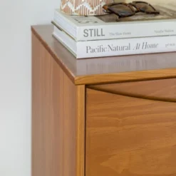 Mid-Century Modern Contoured 5 Drawer Chest Of Drawers - Saracina Home 28 Mid-Century Modern Contoured 5 Drawer Chest Of Drawers - Saracina Home -Saracina Home GUEST 044b0b81 ee01 4339 bfb9 92eaa6c20deb