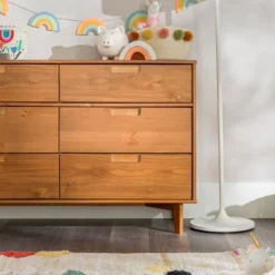 Mid-Century Modern Groove Wood 6 Drawer Dresser - Saracina Home 34 Mid-Century Modern Groove Wood 6 Drawer Dresser - Saracina Home -Saracina Home GUEST 04d23956 eefc 461e adbc 47cd243dd32b