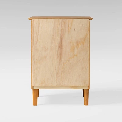 Stiva Classic Mid-Century Modern 1 Drawer Nightstand - Saracina Home 3 Stiva Classic Mid-Century Modern 1 Drawer Nightstand - Saracina Home - Image 3