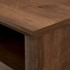 Avalene Rustic Farmhouse Corner TV Stand For TVs Up To 50" Natural Walnut - Saracina Home 7 Avalene Rustic Farmhouse Corner TV Stand For TVs Up To 50" Natural Walnut - Saracina Home -Saracina Home GUEST 05c663c5 54f4 4551 90d0 0a88cef3d033