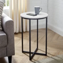 Vivian Glam X Leg Round Side Table - Saracina Home 17 Vivian Glam X Leg Round Side Table - Saracina Home -Saracina Home GUEST 06a5ab93 ebae 443f ac1e 29f597adbbd1
