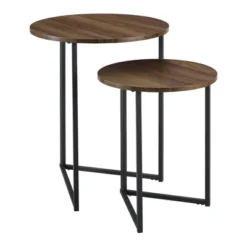 2pc Glam V Leg Nesting Side Tables - Saracina Home 16 2pc Glam V Leg Nesting Side Tables - Saracina Home -Saracina Home GUEST 0c4cc44a a3e1 4282 9e14 71fce2804a0c