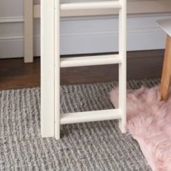 Twin Solid Pine Wood Low Loft Bed White - Saracina Home 15 Twin Solid Pine Wood Low Loft Bed White - Saracina Home -Saracina Home GUEST 0df57d1d 8d66 4c6e a8e0 8d04b85db687