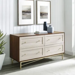 Jones Horizontal Modern 4 Drawer Dresser - Saracina Home 17 Jones Horizontal Modern 4 Drawer Dresser - Saracina Home -Saracina Home GUEST 0e662110 9fc6 4d26 8576 3235ab905217