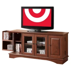 4 Door Closed Storage TV Stand For TVs Up To 55" - Saracina Home 9 4 Door Closed Storage TV Stand For TVs Up To 55" - Saracina Home -Saracina Home GUEST 0fa4ec13 345c 4eb4 a288 db9b184f2410