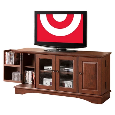 4 Door Closed Storage TV Stand For TVs Up To 55" - Saracina Home 5 4 Door Closed Storage TV Stand For TVs Up To 55" - Saracina Home - Image 5