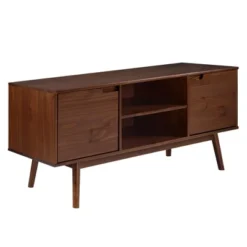 Solid Wood Mid-Century Modern TV Stand For TVs Up To 65" - Saracina Home 29 Solid Wood Mid-Century Modern TV Stand For TVs Up To 65" - Saracina Home -Saracina Home GUEST 124c1f93 b619 426b 85f1 839f07b6bcd7
