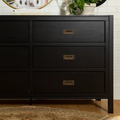Classic Horizontal Bedroom 6 Drawer Dresser - Saracina Home 10 Classic Horizontal Bedroom 6 Drawer Dresser - Saracina Home - Image 10