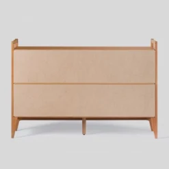 Mid-Century Modern Solid Wood Paneled 6 Drawer Dresser - Saracina Home 16 Mid-Century Modern Solid Wood Paneled 6 Drawer Dresser - Saracina Home -Saracina Home GUEST 19a4426e 2b8a 46eb b618 4463c8133a73