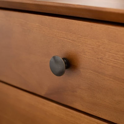 Greenberg 2 Drawer Mid-Century Modern Solid Wood Nightstand - Saracina Home 7 Greenberg 2 Drawer Mid-Century Modern Solid Wood Nightstand - Saracina Home - Image 7