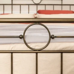 Raven Industrial Vintage Metal Pipe Bed - Saracina Home -Saracina Home GUEST 1a1a3b5f 0875 408e 9cac f0efdb495fb3