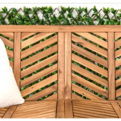 Slatted Chevron Acacia Wood Patio Loveseat – Saracina Home 27 Slatted Chevron Acacia Wood Patio Loveseat – Saracina Home -Saracina Home GUEST 1a550db1 b6fc 40cd 883e 9f91b95e8b23