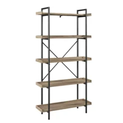 68" 5 Tray Shelf Urban Pipe X Back Bookshelf - Saracina Home 17 68" 5 Tray Shelf Urban Pipe X Back Bookshelf - Saracina Home -Saracina Home GUEST 1ba76728 7bd1 44dc b91f 1adf495caa27