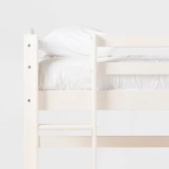 Twin Solid Pine Wood Low Loft Bed White - Saracina Home 17 Twin Solid Pine Wood Low Loft Bed White - Saracina Home -Saracina Home GUEST 1bb06797 88bb 4980 a71c 60a5b94d8af6