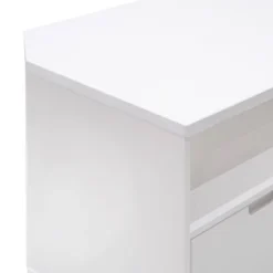 Cara Mid-Century Modern 3 Drawer Corner TV Stand For TVs Up To 58" - Saracina Home 24 Cara Mid-Century Modern 3 Drawer Corner TV Stand For TVs Up To 58" - Saracina Home -Saracina Home GUEST 1db165e7 1371 42c2 8c66 4783766233cd