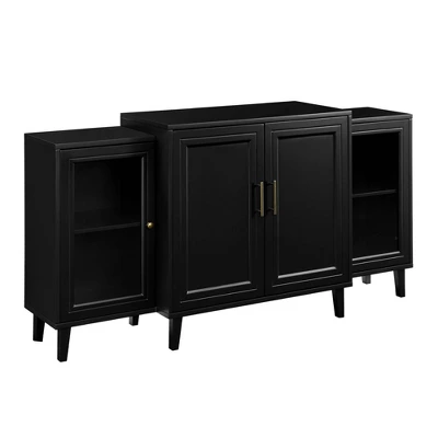 62" 4 Door Tiered Modern Sideboard - Saracina Home 4 62" 4 Door Tiered Modern Sideboard - Saracina Home - Image 4