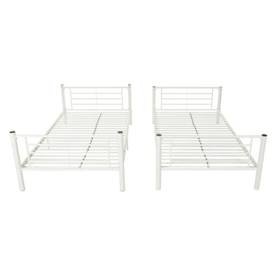 Twin Over Twin Analise Metal Bunk Bed - Saracina Home 3 Twin Over Twin Analise Metal Bunk Bed - Saracina Home - Image 3