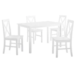 5pc Contemporary Transitional Dining Set - Saracina Home -Saracina Home GUEST 27f24c47 9f39 4f8c a4f8 8c7ec995c44a