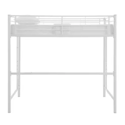 Twin Size Metal Platform Loft Bed - Saracina Home 11 Twin Size Metal Platform Loft Bed - Saracina Home -Saracina Home GUEST 285c2c51 f1d2 4042 b455 c25e66b7e4ad