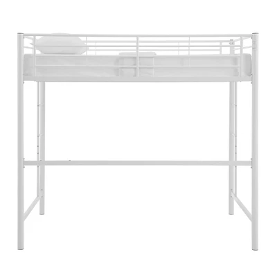 Twin Size Metal Platform Loft Bed - Saracina Home 4 Twin Size Metal Platform Loft Bed - Saracina Home - Image 4