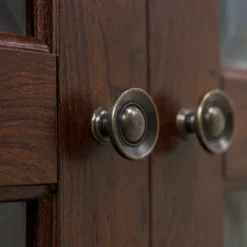 2 Door Wood Closed Storage Console TV Stand For TVs Up To 50" Brown - Saracina Home 6 2 Door Wood Closed Storage Console TV Stand For TVs Up To 50" Brown - Saracina Home -Saracina Home GUEST 2a135b44 1d28 413a a9f3 412f0e11a393