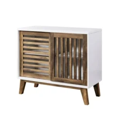 Visconti Mid-Century Modern Sliding Slat Door TV Stand For TVs Up To 40" - Saracina Home 11 Visconti Mid-Century Modern Sliding Slat Door TV Stand For TVs Up To 40" - Saracina Home -Saracina Home GUEST 2b87a6f1 e71e 4a44 9e1a be7bab63c222