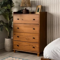 Katie Solid Wood Transitional Tray Top 4 Drawer Dresser - Saracina Home 9 Katie Solid Wood Transitional Tray Top 4 Drawer Dresser - Saracina Home -Saracina Home GUEST 2baf6404 2687 4349 a024 c34e3a65978a