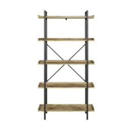 68" 5 Tray Shelf Urban Pipe X Back Bookshelf - Saracina Home 16 68" 5 Tray Shelf Urban Pipe X Back Bookshelf - Saracina Home -Saracina Home GUEST 2cbd23e1 fd4e 4f90 8501 19a0b1d03ecd