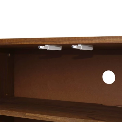 58" Modern Boho Solid Pine Wood Closed Storage Sideboard Brown - Saracina Home 20 58" Modern Boho Solid Pine Wood Closed Storage Sideboard Brown - Saracina Home - Image 20