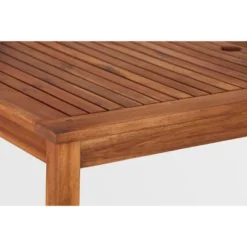 3pc Acacia Wood X Design Outdoor Patio Dining Set - Brown - Saracina Home 11 3pc Acacia Wood X Design Outdoor Patio Dining Set - Brown - Saracina Home -Saracina Home GUEST 2d66741d 1fcd 472a 8f0a ed5a499b3dc1