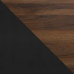 Set Of 2 Wrightson Urban Industrial Wrap Leg Round Side Tables Dark Walnut - Saracina Home -Saracina Home GUEST 2d724aba 4438 4cfd 99c2 3b3bf2639ab3