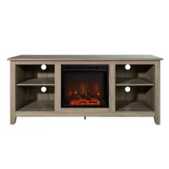 Ackerman Modern Transitional Fireplace TV Stand For TVs Up To 65" - Saracina Home 11 Ackerman Modern Transitional Fireplace TV Stand For TVs Up To 65" - Saracina Home -Saracina Home GUEST 2ffca41e 96fb 4c88 8896 08b99396b378