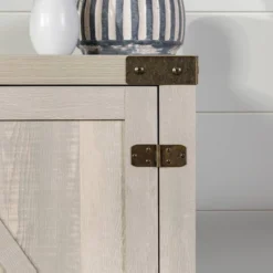 Clarabelle Farmhouse Barn Door TV Stand For TVs Up To 60" - Saracina Home -Saracina Home GUEST 30300617 dc01 45d0 98c7 6f7f3da0021e