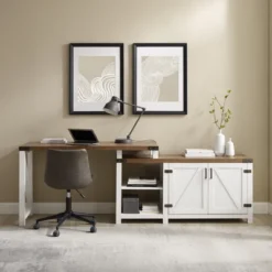 Farmhouse Rustic L Shaped Desk With Storage - Saracina Home -Saracina Home GUEST 30acac7c 2304 4c2e a40f 518f02764d32