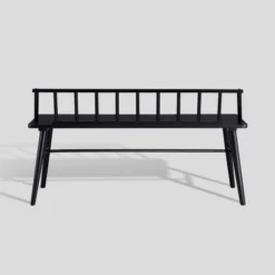 Transitional Low-Back Spindle Entryway Bench - Saracina Home 12 Transitional Low-Back Spindle Entryway Bench - Saracina Home -Saracina Home GUEST 31e7dde0 f03e 49ae 80f8 c90ccd18516e
