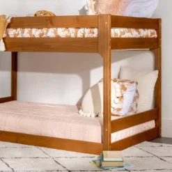 Twin Over Twin Indy Contemporary Solid Wood Bunk Bed - Saracina Home -Saracina Home GUEST 337aa0fa 6f7e 49b5 8af8 085b3257b72b