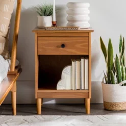 Stiva Classic Mid-Century Modern 1 Drawer Nightstand - Saracina Home 25 Stiva Classic Mid-Century Modern 1 Drawer Nightstand - Saracina Home -Saracina Home GUEST 33c12aa3 b173 42fe b6c7 72dbb0a37814