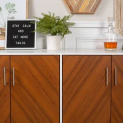 Angelo Modern Bookmatch 4 Door Sideboard - Saracina Home -Saracina Home GUEST 36868acb 22bc 4b06 b9a4 27333c6c1490