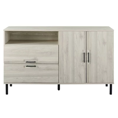 56" 2 Door Contemporary Sideboard - Saracina Home 3 56" 2 Door Contemporary Sideboard - Saracina Home - Image 3