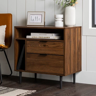 Rockwell Modern Storage Nightstand - Saracina Home 11 Rockwell Modern Storage Nightstand - Saracina Home - Image 11