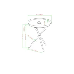 Modern Minimalist Intersecting Tripod Leg Side Table Black/Faux White Marble - Saracina Home 17 Modern Minimalist Intersecting Tripod Leg Side Table Black/Faux White Marble - Saracina Home -Saracina Home GUEST 3908de1a 68fe 4a8a b065 337b633a8d8b