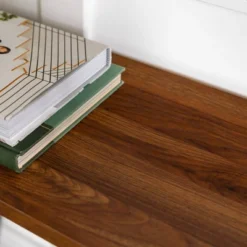 Urban Industrial Entry Table With Wood And Metal Dark Walnut - Saracina Home 13 Urban Industrial Entry Table With Wood And Metal Dark Walnut - Saracina Home -Saracina Home GUEST 39315e19 8670 46b1 825d 27a86728e44f