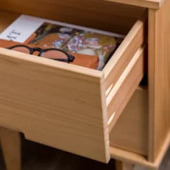 Mid-Century Modern Wood Nightstand - Saracina Home 30 Mid-Century Modern Wood Nightstand - Saracina Home -Saracina Home GUEST 3ea28490 7685 4c60 a1be 889c69b2af02