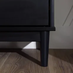 Mid-Century Modern Solid Wood 2 Drawer Nightstand - Saracina Home -Saracina Home GUEST 4148bca1 b27e 42a9 bfc7 6eb882f28df0