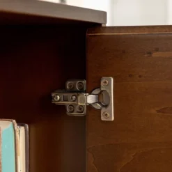 Mid-Century Modern With Closed Storage TV Stand For TVs Up To 58" Walnut - Saracina Home 21 Mid-Century Modern With Closed Storage TV Stand For TVs Up To 58" Walnut - Saracina Home -Saracina Home GUEST 41e43c0c 5f53 49cc 9bee 9b1a0def7890