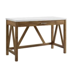 Taylen A Frame Transitional 1 Drawer Writing Desk - Saracina Home 18 Taylen A Frame Transitional 1 Drawer Writing Desk - Saracina Home -Saracina Home GUEST 42395158 79a0 4327 9973 0a4d90b69976