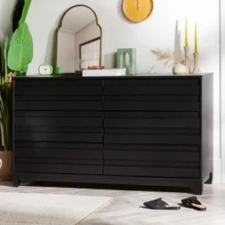 Ilya Solid Wood Modern Panel Front 6 Drawer Dresser - Saracina Home 22 Ilya Solid Wood Modern Panel Front 6 Drawer Dresser - Saracina Home -Saracina Home GUEST 4253131c c54b 4d02 a982 7437557ea53a
