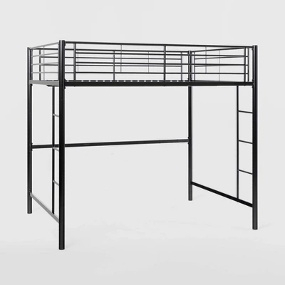 Twin Size Metal Platform Loft Bed - Saracina Home 7 Twin Size Metal Platform Loft Bed - Saracina Home - Image 7